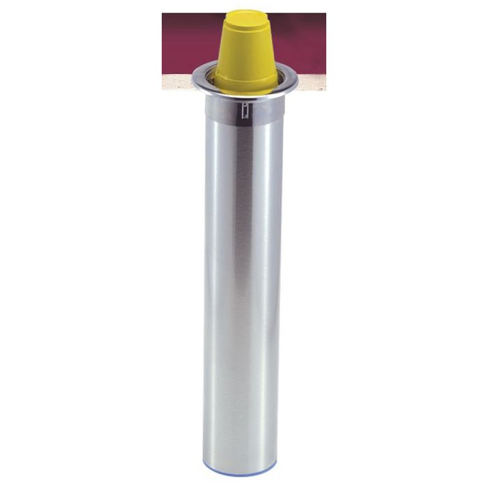 San Jamar&reg; Counter-Mount Cup Dispenser for 12-24 Oz. Cups