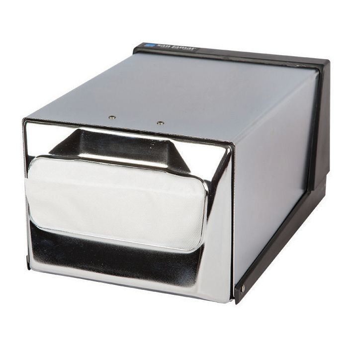 San Jamar&reg; Chrome Fullfold Countertop Napkin Dispenser