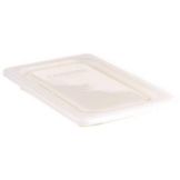 Cambro White Camwear&reg; 1/9 Size Food Pan Seal Cover