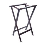 Carlisle Wood Tray Stand, Walnut, 30"