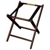 Old Dominion Walnut Finish Hardwood 24" High Infant Carrier Stand