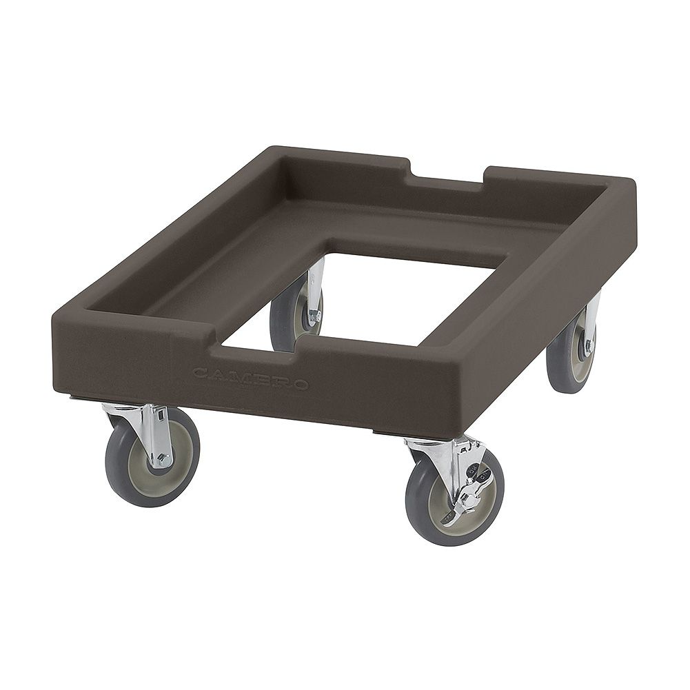 Cambro Dark Brown Pizza Dough Box Camdolly&reg;
