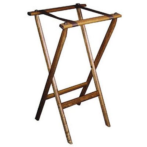 Old Dominion Wood 38" High Tall Tray Stand