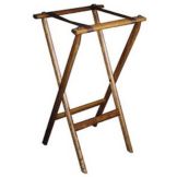 Old Dominion Wood 38" High Tall Tray Stand