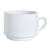 Cardinal Arcoroc Candour White Porcelain  2-1/2 Oz. Cup