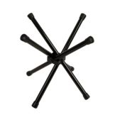 Bugambilia Black Wire 12" H Chopstix Stand