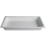 Bugambilia White Resin Coated Full Size Food Pan