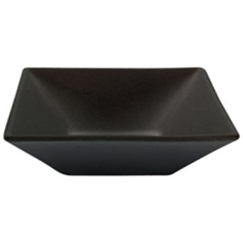 Bugambilia Black Cast Aluminum 25-1/4 oz Small Square Bowl