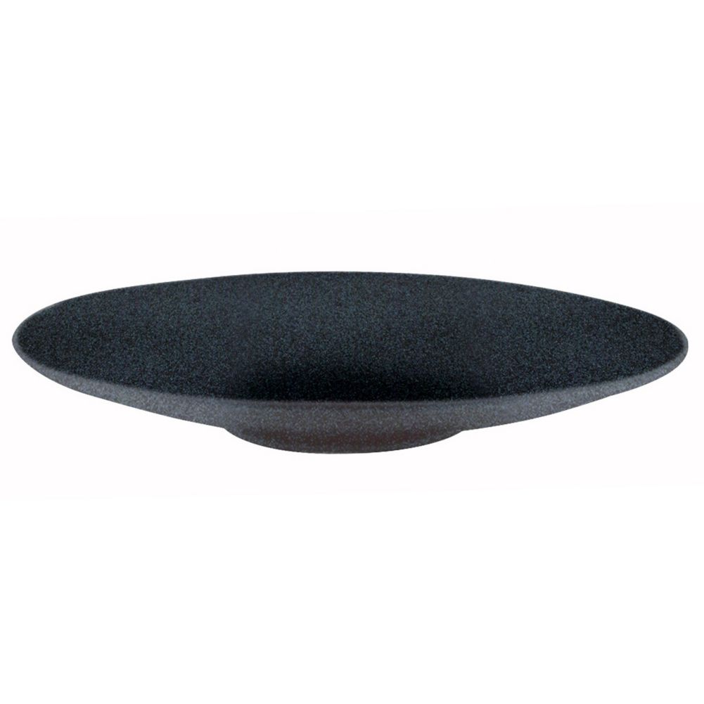 Large Round Black Wok Bowl