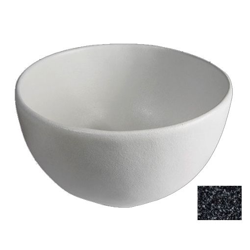Bugambilia Granite Black XXL Deep Texas 372 Oz Round Buffet Bowl