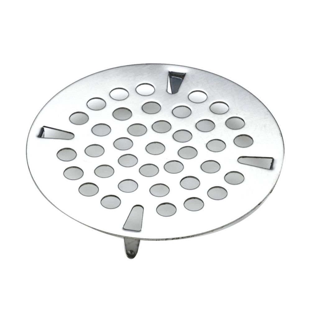 T & S Brass 3-1/2" Snap-In Flat Strainer