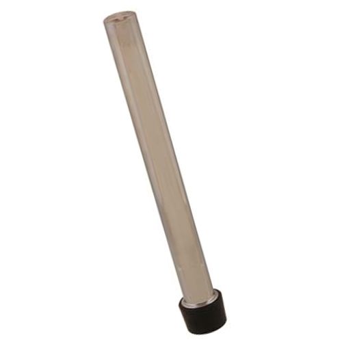 Nickel Plated Brass Overflow Tube For 1" Drain, 7-1/2" H