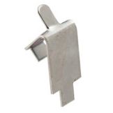 Zinc Plated Steel Clip f/ Square Slotted Pilaster Shelving