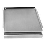 Steel Add-On Griddle Top Cover W/ S/S Grease Drawer, 23 x 23