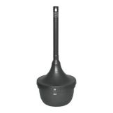 Ex-Cell Smokers' Oasis&trade; Hammered Charcoal Cigarette Receptacle