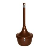 Ex-Cell Smokers' Oasis&trade; Hammered Copper Cigarette Receptacle