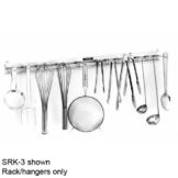 H.A. Sparke 48" Utensil Rack w/ 16 Hooks