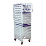 Heavy Duty Vinyl Rack Cover, End Loading, Two Zippers