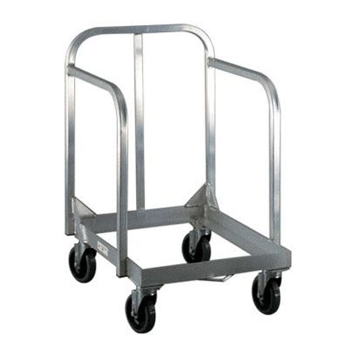 Single Tier Sheet Pan Dolly w/ Sides and Handle, 1000 lb Capacity