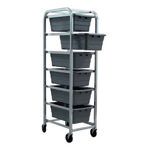 Heavy Duty Aluminum Lug Dolly, Six Capacity, 16 x 25 x 8.5 Lug Size