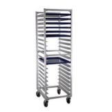 Full Height End Loading Bun Pan w/ Open Sides, Slides on 3 Centers