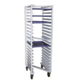 Z Type Mobile Nesting Pan Rack, Open Sides, Holds Twenty 18 x 26 Pans