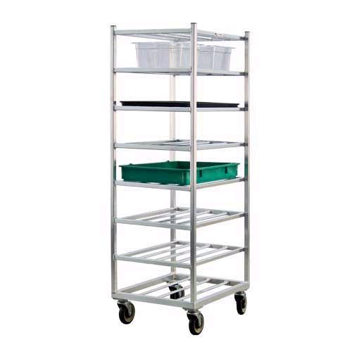 Mobile Universal Cart w/ Open Frame, Eight Shelves