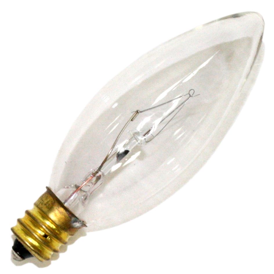 Torp Clear Cand Base 15W Bulb, 4 Pack
