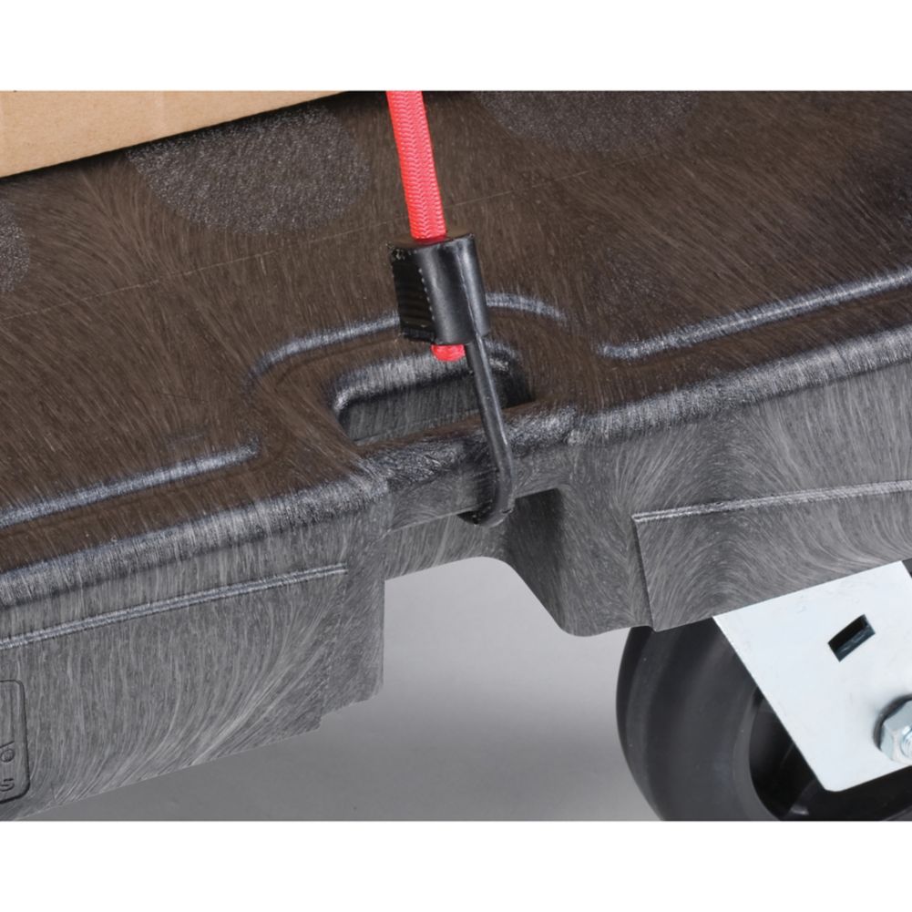 Rubbermaid Black 1-Handle 500 lb Standard Duty Platform Truck, 36 x 24