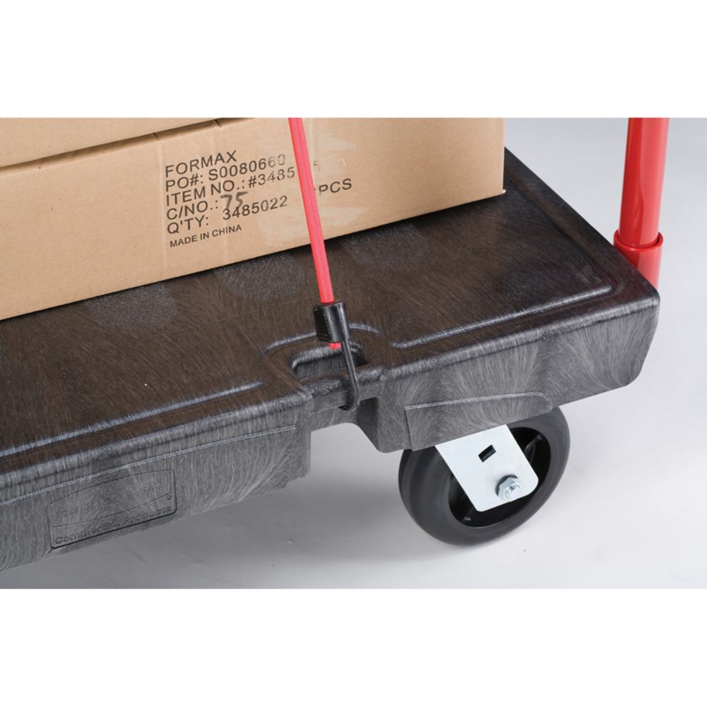 Rubbermaid Black 1-Handle 500 lb Standard Duty Platform Truck, 36 x 24