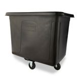 Rubbermaid Black 16 cu ft Cube Truck