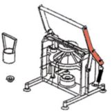 Le-Jo Replacement Large Lever for Onion Tamer