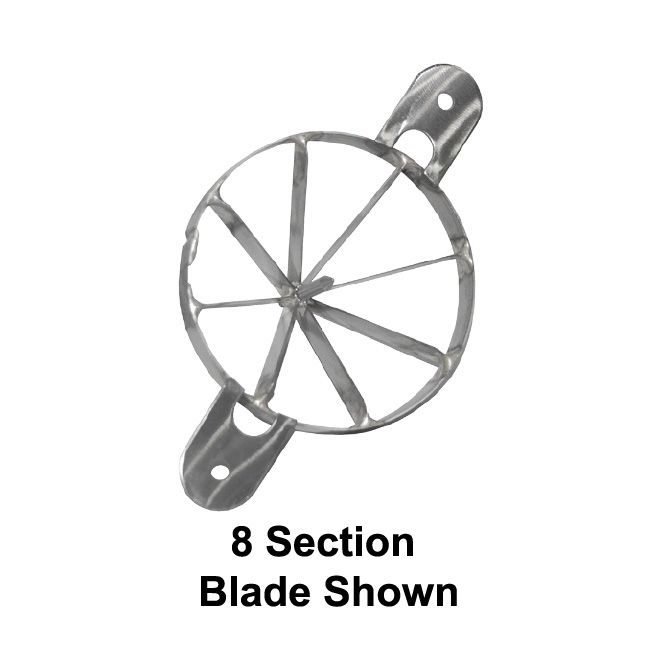Prince Castle S/S 4-Section Blade Set f/ 908-A4 Wedge Witch&trade;