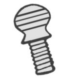 Replacement Pivot Arm Screw for Redco&reg; Tomato Pro&trade;