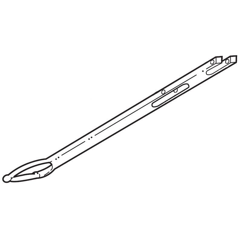 Vollrath&reg; Redco Replacement Operating Handle for Lettuce King IV