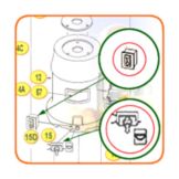 Sunkist&reg; Main Rocker Switch with Seal for Commercial Juicer