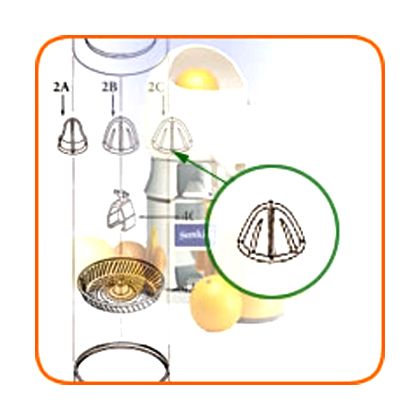 Sunkist Extracting Bulb without Metal Insert for Grapefruit Juicer