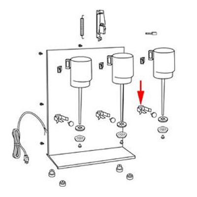 Waring&reg; Support Container For Drink Mixers