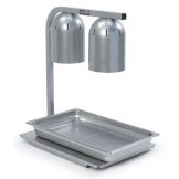 NEMCO&trade; Free-Standing Adjustable Height 2-Bulb Infrared Warmer