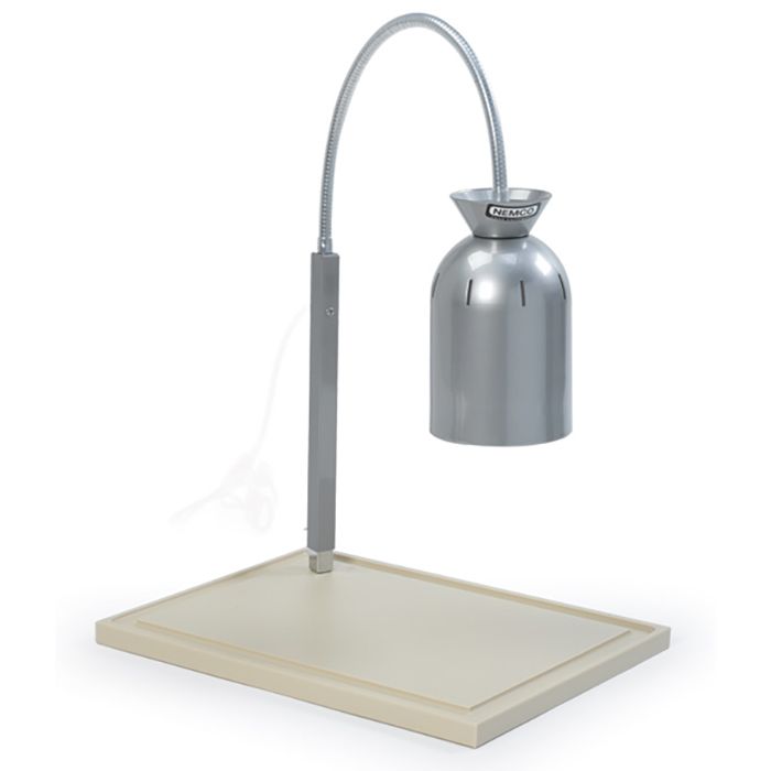 NEMCO Single Bulb Carving Station Warmer w/ Polyethylene Base