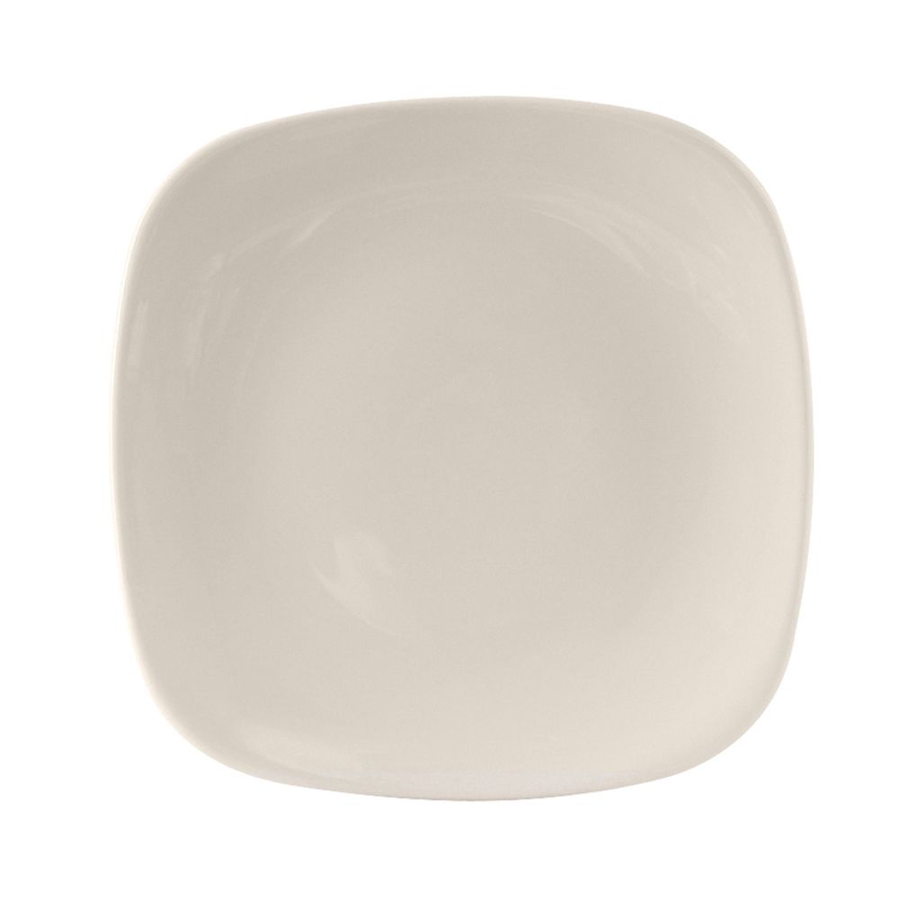 Tuxton&reg; 11" Square Series Eggshell Plate
