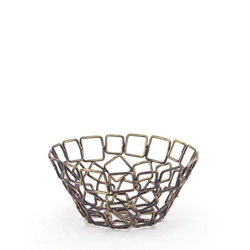 Front Of The House&reg; Coppered Linked Bowl