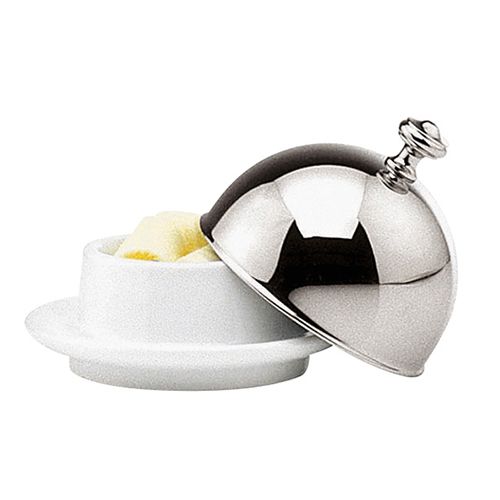 Dish,Butter,W/ S/S Lid,
