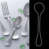 Worthy, Noble & Kent Baguette S/S 5-1/2" Oyster Spoon