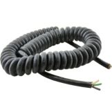 Electrical Coiled Cord, 9-1/2 Ft