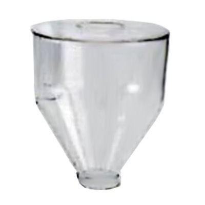 Edhard Clear Hopper f/ F-5001 Double Spout Filler
