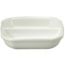 Oneida Sant Andrea Fusion Undec. 2-Compartment Dish, 3½" Oneida Sant Andrea Fusion Undec. 2-Compartment Dish, 3½"