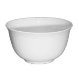 Gourmet Display 7 Oz Round Lily Bowl, White