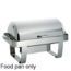 Oneida Full Size Food Pan for Noblesse Oblong 8 Qt Rolltop Chafer Oneida Full Size Food Pan for Noblesse Oblong 8 Qt Rolltop Chafer