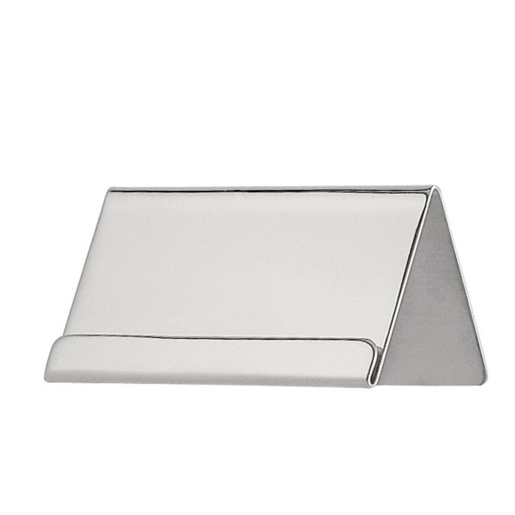 Oneida Opera S/S Table Number Card / Reserved Sign Holder